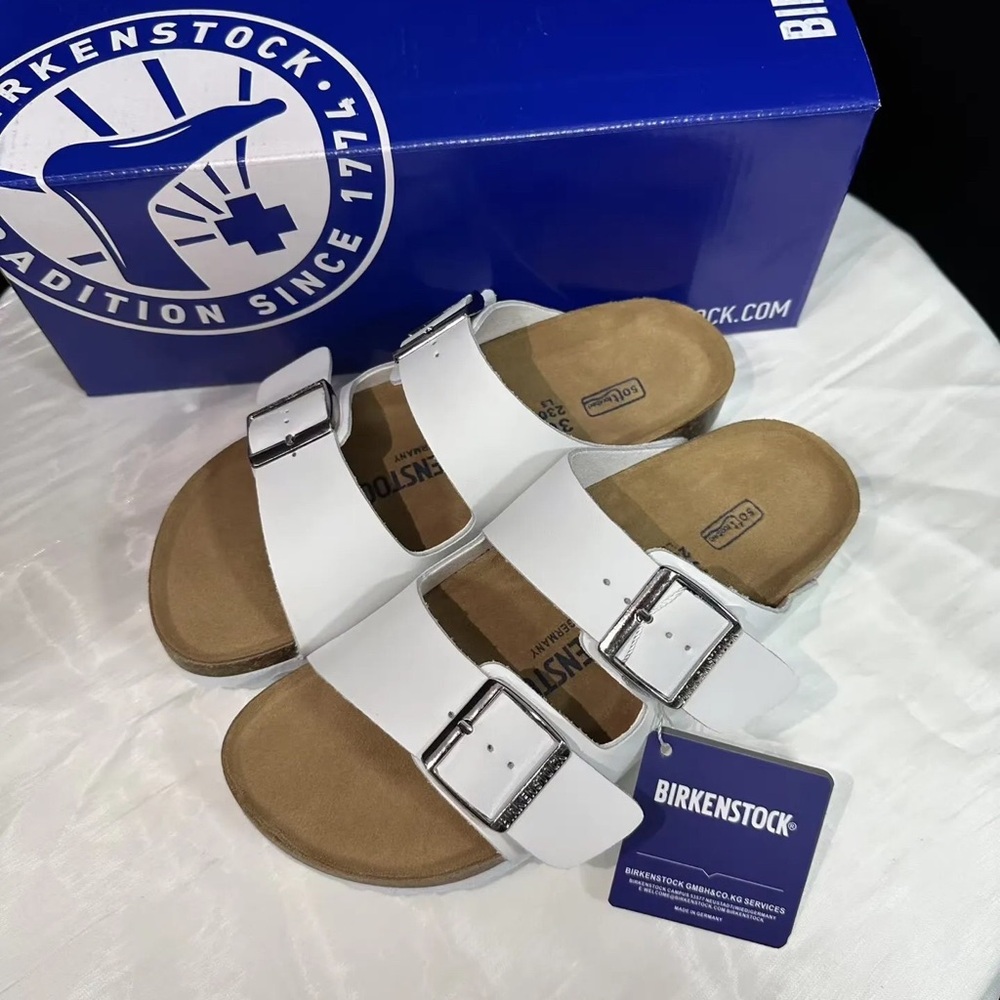 Birkenstock Shoes Arizona double-buckle slipper